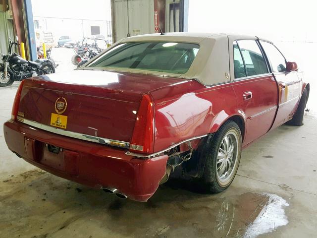 1G6KD57Y98U132915 - 2008 CADILLAC DTS RED photo 4