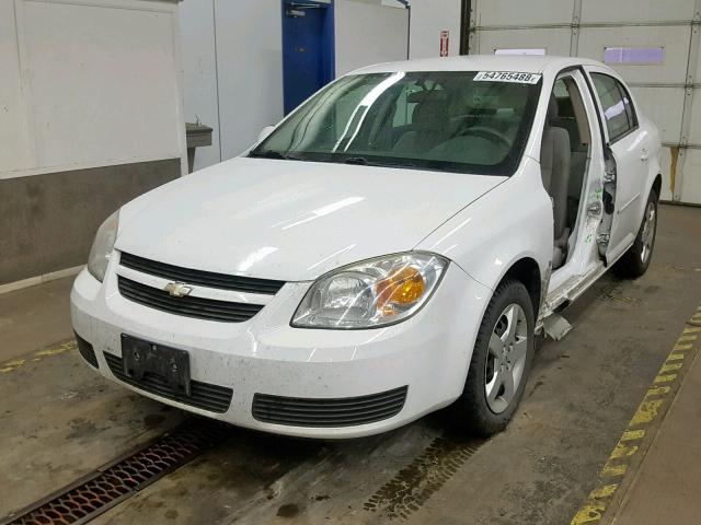 1G1AL55F777270178 - 2007 CHEVROLET COBALT LT WHITE photo 2