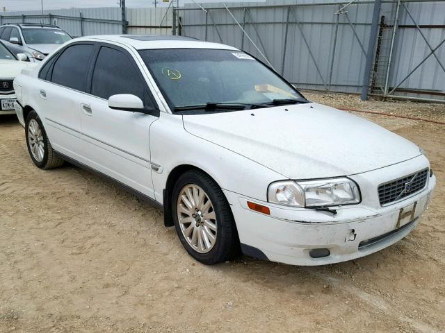 YV1TS592061439494 - 2006 VOLVO S80 2.5T WHITE photo 1