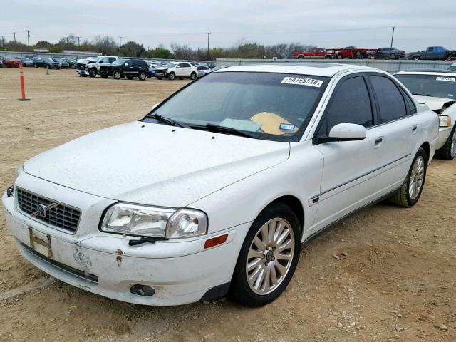 YV1TS592061439494 - 2006 VOLVO S80 2.5T WHITE photo 2