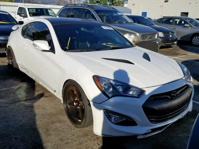 KMHHU6KJ0DU094164 - 2013 HYUNDAI GENESIS CO WHITE photo 1