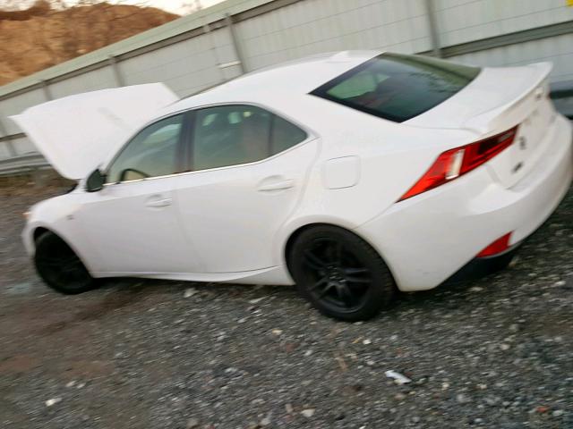 JTHCE1D28F5009068 - 2015 LEXUS IS 350 WHITE photo 3