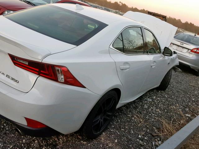 JTHCE1D28F5009068 - 2015 LEXUS IS 350 WHITE photo 4