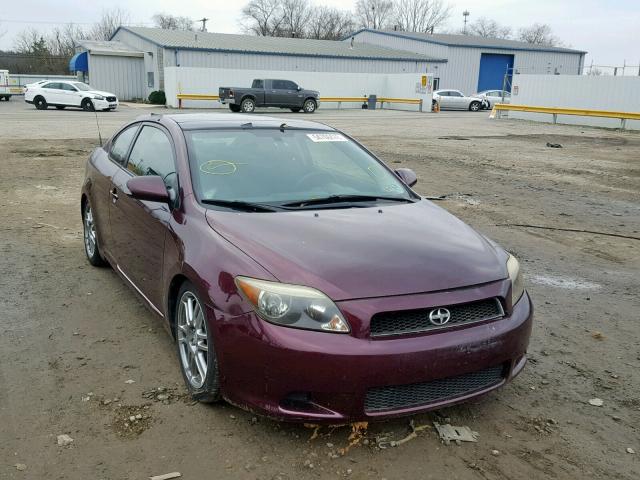 JTKDE177260105085 - 2006 TOYOTA SCION TC Bənövşəyi foto 1
