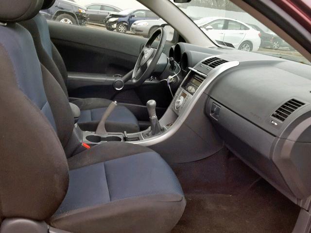 JTKDE177260105085 - 2006 TOYOTA SCION TC Bənövşəyi foto 5