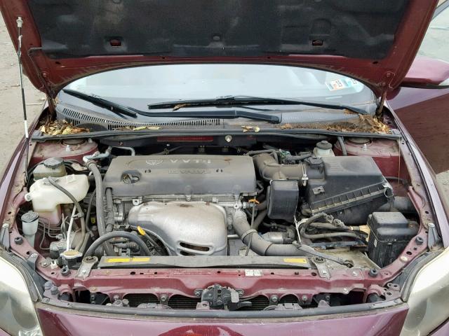 JTKDE177260105085 - 2006 TOYOTA SCION TC Bənövşəyi foto 7