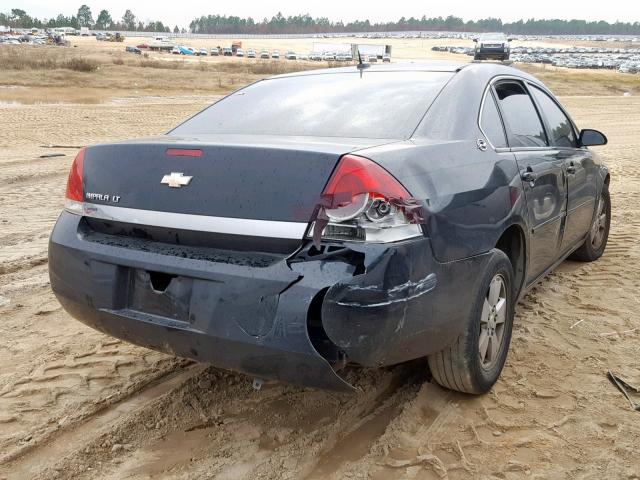 2G1WT58K769157777 - 2006 CHEVROLET IMPALA LT BLACK photo 4