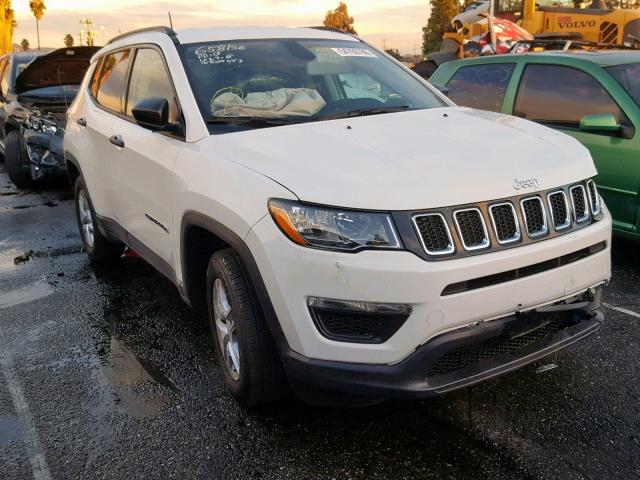 3C4NJCAB7JT240350 - 2018 JEEP COMPASS SP 白色 照片 1
