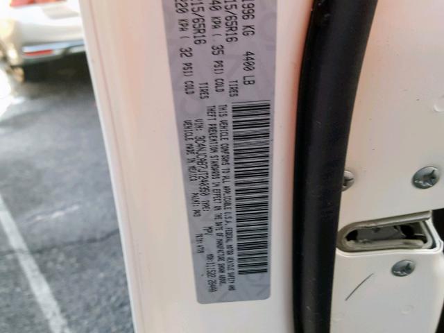 3C4NJCAB7JT240350 - 2018 JEEP COMPASS SP 白色 照片 10