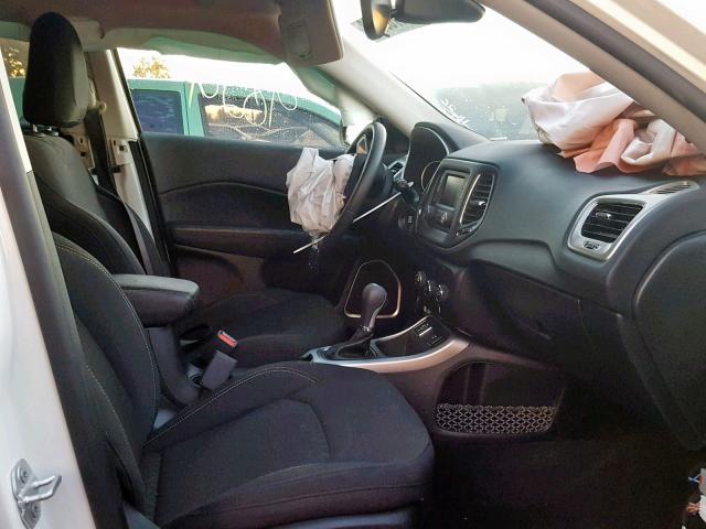 3C4NJCAB7JT240350 - 2018 JEEP COMPASS SP 白色 照片 5