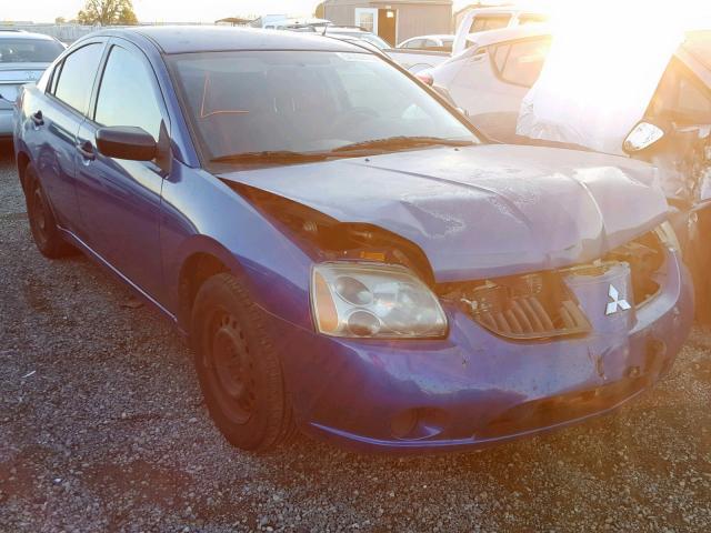 4A3AB26F56E014636 - 2006 MITSUBISHI GALANT DE BLUE photo 1