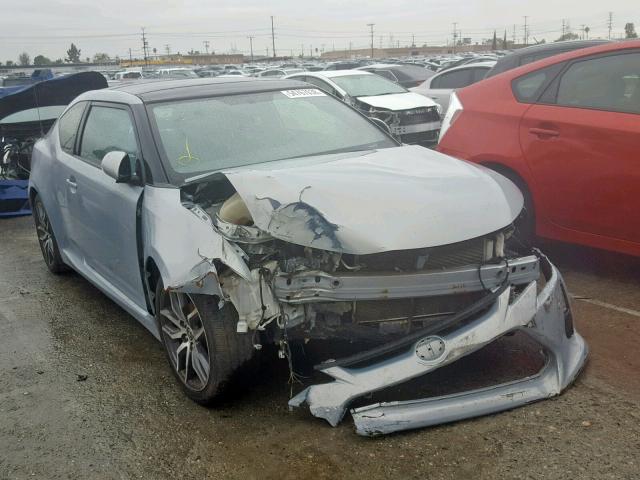 JTKJF5C76E3075339 - 2014 TOYOTA SCION TC 银色 照片 1