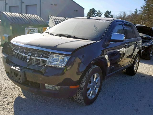 2LMDU88C17BJ03861 - 2007 LINCOLN MKX BLUE photo 2