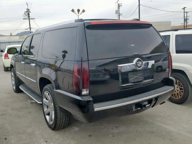 1GYFK66828R210587 - 2008 CADILLAC ESCALADE E BLACK photo 3