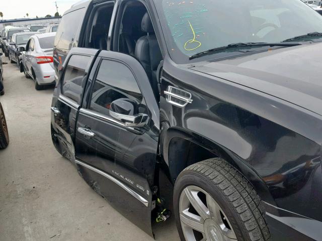 1GYFK66828R210587 - 2008 CADILLAC ESCALADE E BLACK photo 9