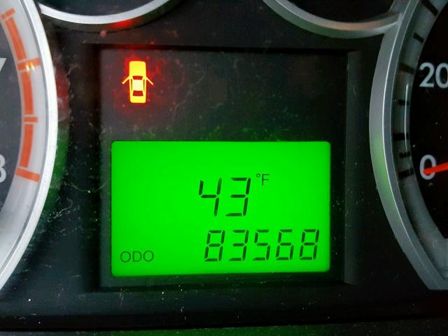 KL1TD5DE5BB190199 - 2011 CHEVROLET AVEO LS BLACK photo 8