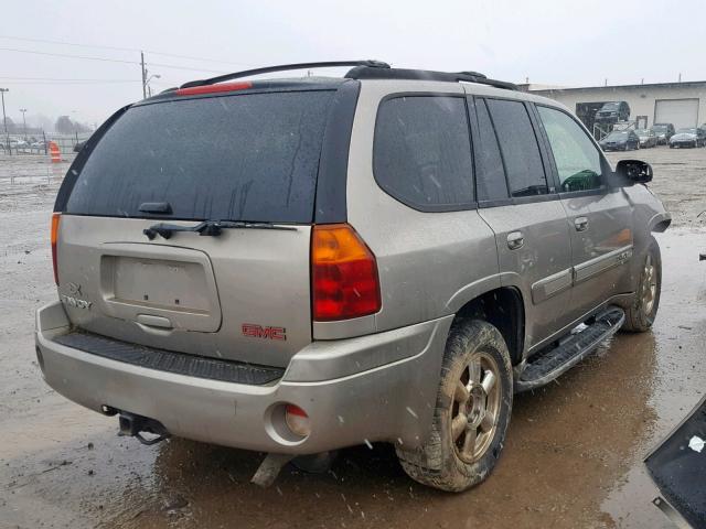 1GKDT13S422470703 - 2002 GMC ENVOY TAN photo 4