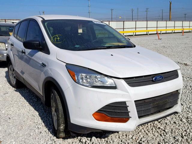 1FMCU0F79GUA65997 - 2016 FORD ESCAPE S WHITE photo 1