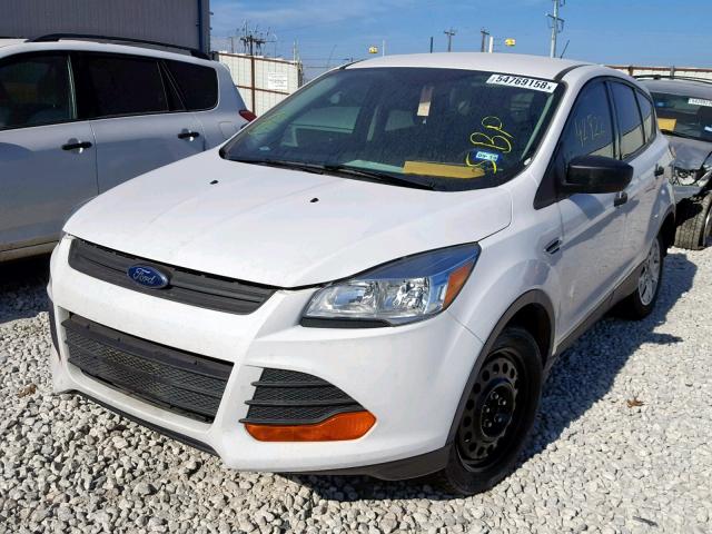 1FMCU0F79GUA65997 - 2016 FORD ESCAPE S WHITE photo 2