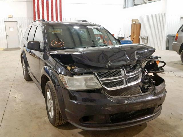 3D4PG1FG0BT519711 - 2011 DODGE JOURNEY MA BLACK photo 1