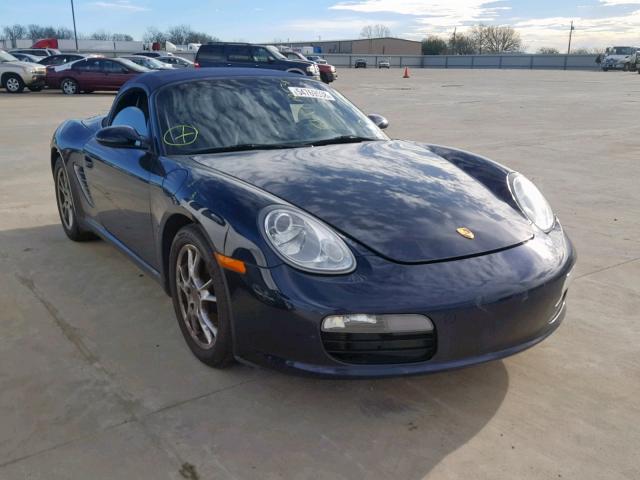 WP0CA29896U710868 - 2006 PORSCHE BOXSTER BLUE photo 1