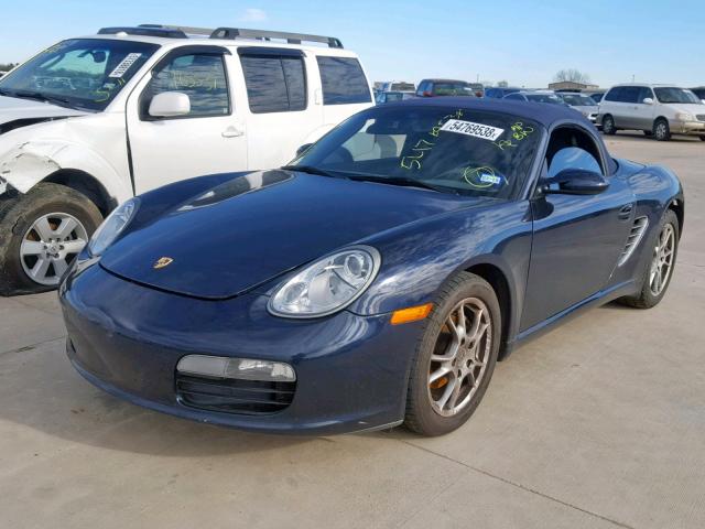 WP0CA29896U710868 - 2006 PORSCHE BOXSTER BLUE photo 2