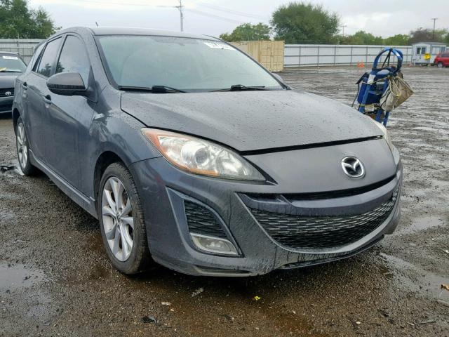 JM1BL1K61B1420550 - 2011 MAZDA 3 S GRAY photo 1