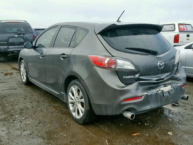 JM1BL1K61B1420550 - 2011 MAZDA 3 S GRAY photo 3