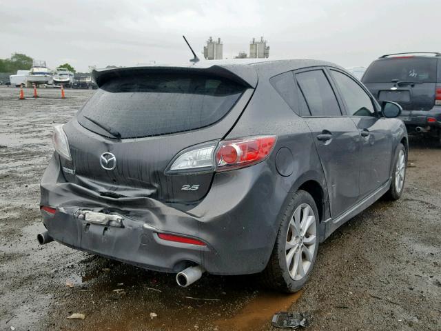 JM1BL1K61B1420550 - 2011 MAZDA 3 S GRAY photo 4