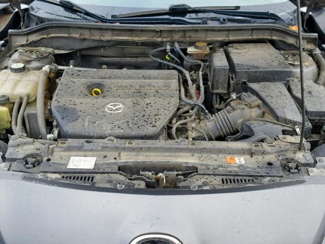 JM1BL1K61B1420550 - 2011 MAZDA 3 S GRAY photo 7