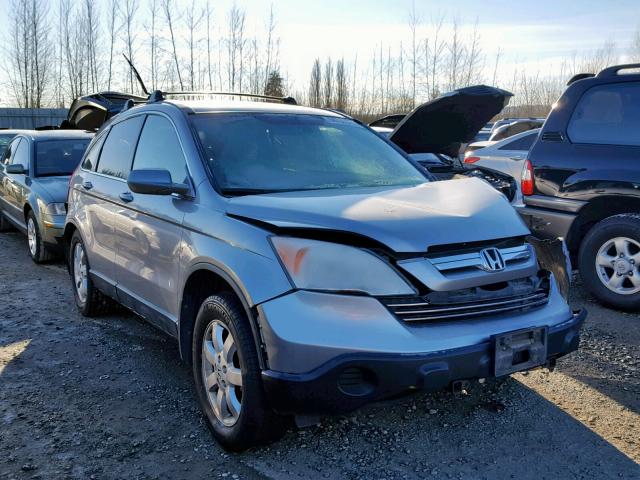 JHLRE38757C001233 - 2007 HONDA CR-V EXL SILVER photo 1