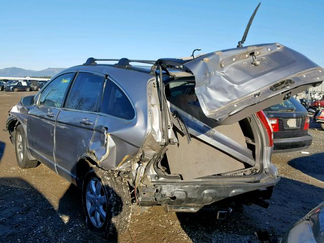 JHLRE38757C001233 - 2007 HONDA CR-V EXL SILVER photo 3