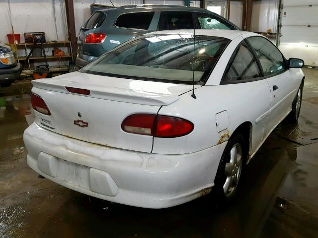 1G1JF12T0X7227697 - 1999 CHEVROLET CAVALIER Z WHITE photo 4