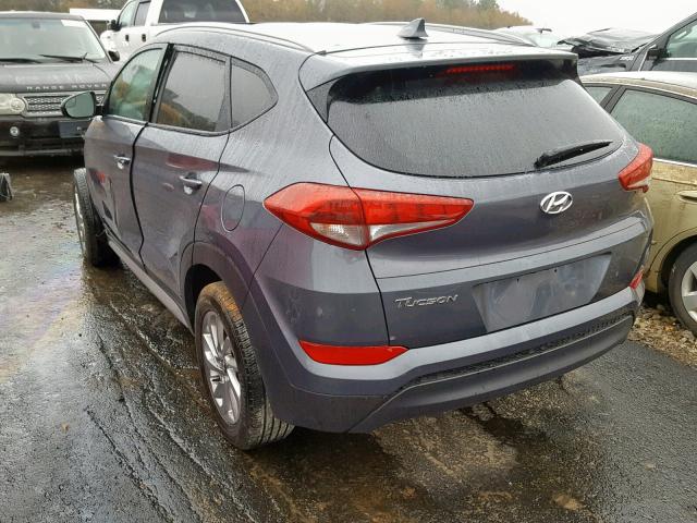 KM8J33A48JU666270 - 2018 HYUNDAI TUCSON LIM GRAY photo 3