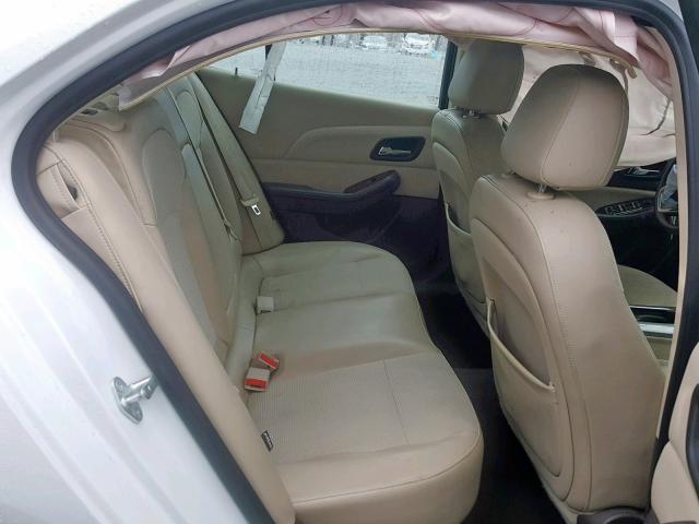 1G11C5SA0DF317805 - 2013 CHEVROLET MALIBU 1LT WHITE photo 6