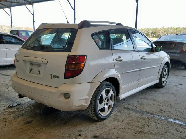 5Y2SL65876Z448774 - 2006 PONTIAC VIBE WHITE photo 4