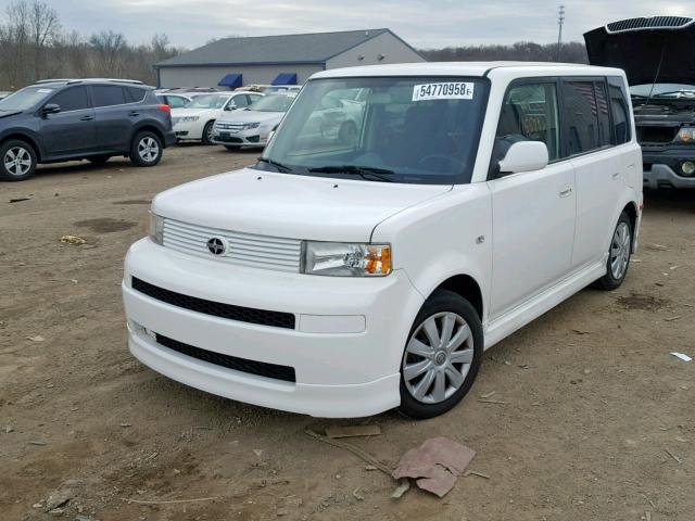 JTLKT324550188110 - 2005 TOYOTA SCION XB Ақ фото 2