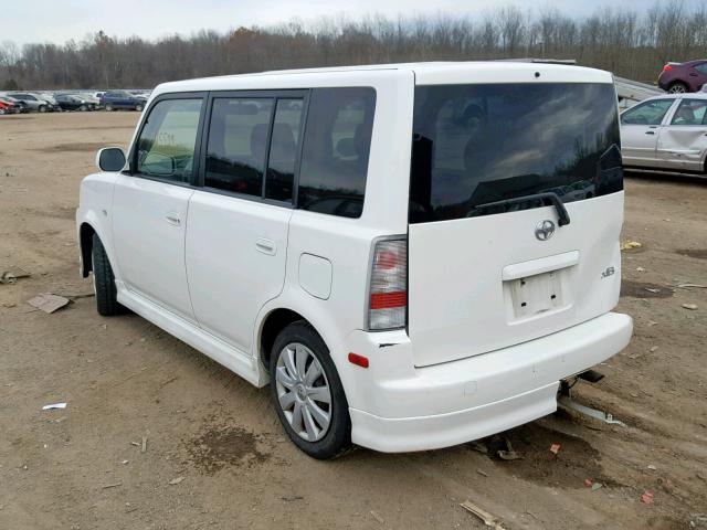 JTLKT324550188110 - 2005 TOYOTA SCION XB Ақ фото 3