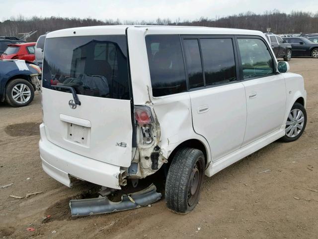 JTLKT324550188110 - 2005 TOYOTA SCION XB Ақ фото 4