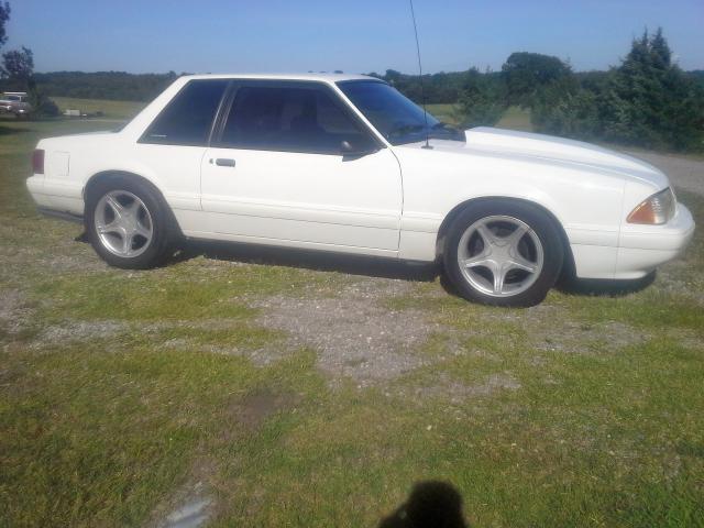 1FACP40E3PF201321 - 1993 FORD MUSTANG LX WHITE photo 1