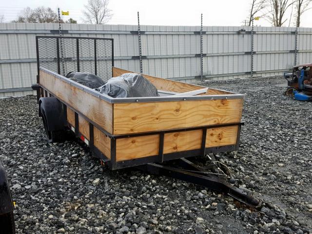 TRA1LER54771298 - 2000 UTILITY TRAILER BLACK photo 1