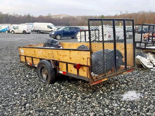 TRA1LER54771298 - 2000 UTILITY TRAILER BLACK photo 3