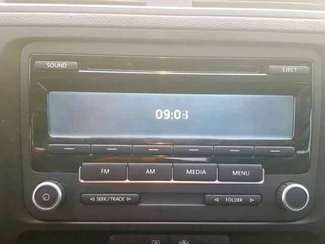 3VW1K7AJ3EM359729 - 2014 VOLKSWAGEN JETTA BASE 蓝色 照片 9