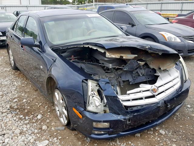 1G6DW677050229116 - 2005 CADILLAC STS BLUE photo 1