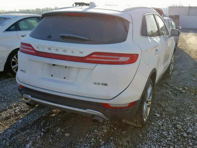 5LMTJ2AH5FUJ32286 - 2015 LINCOLN MKC WHITE photo 4