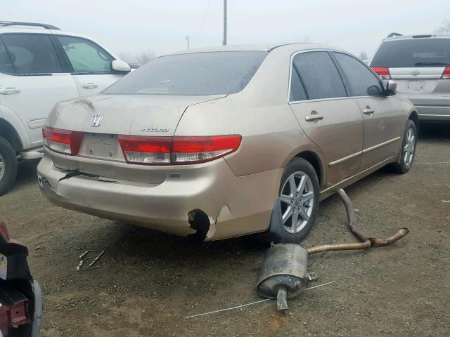 1HGCM66583A079067 - 2003 HONDA ACCORD GOLD photo 4