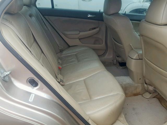 1HGCM66583A079067 - 2003 HONDA ACCORD GOLD photo 6