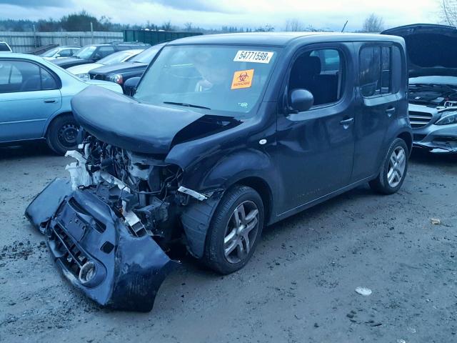 JN8AZ2KR2BT210297 - 2011 NISSAN CUBE BASE BLACK photo 2