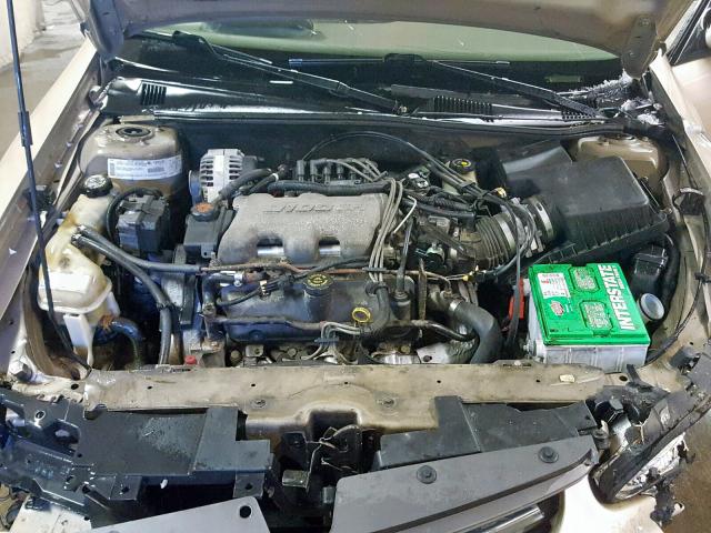 1G1NE52J116242734 - 2001 CHEVROLET MALIBU LS 棕色 照片 7