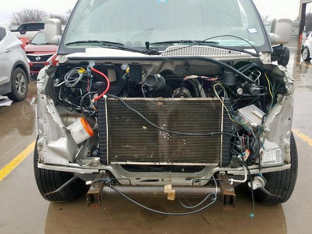 1GBFG15T851202718 - 2005 CHEVROLET EXPRESS G1 SILVER photo 9